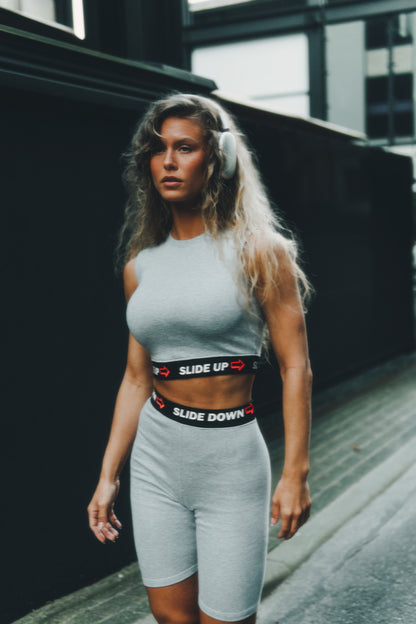 SLIDE UP CROP TOP